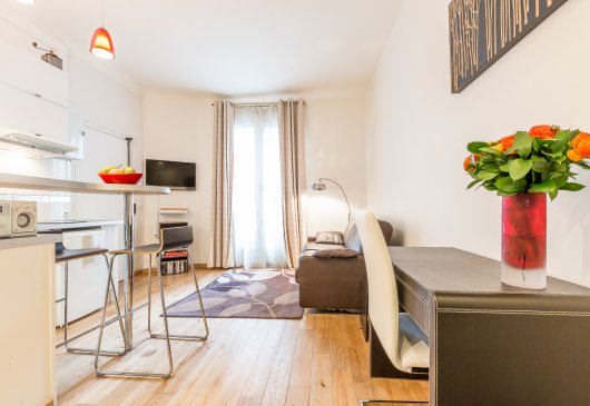 Charming flat in Paris trendy heart