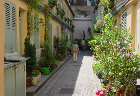 Studio Paris 5th/courtyard