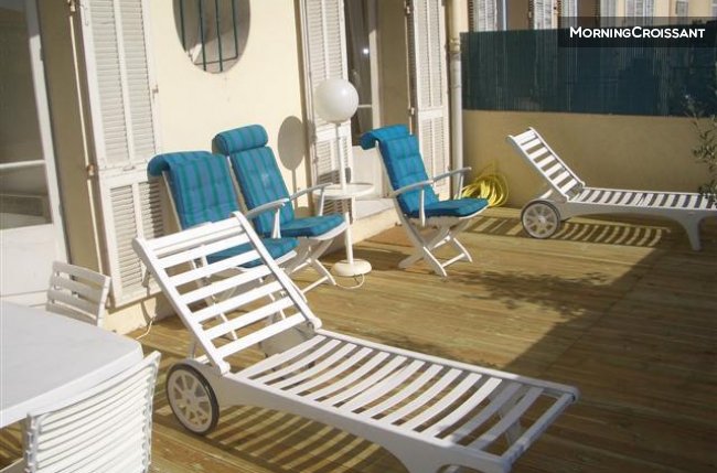 Cannes Center up to 4 large terrace