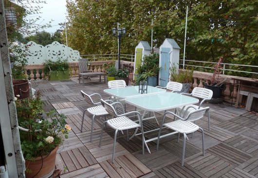 Charming terrace T3 Marseille 