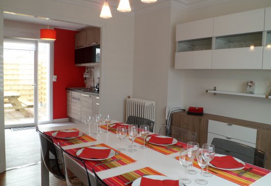  House, 4 bedrooms, 6-8 pers,  