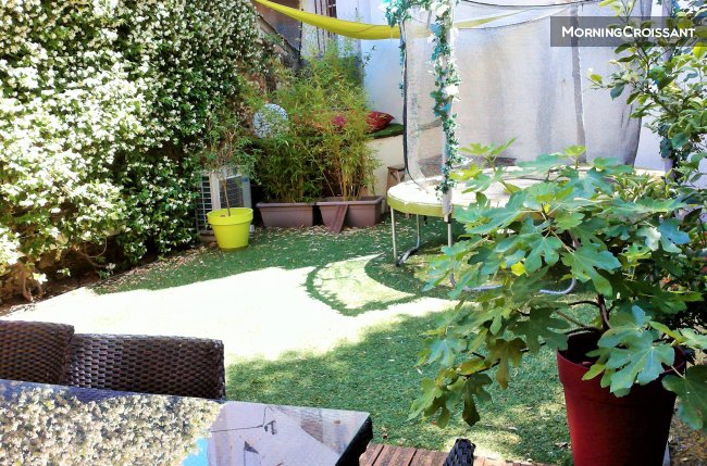 House with garden near the sea