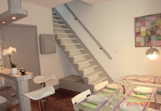 Duplex at the foot of Notre Dame