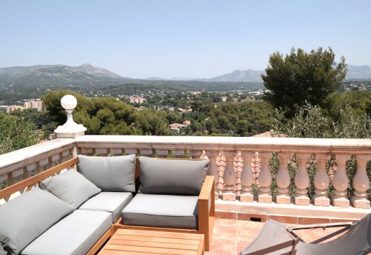 Villa Marseille views