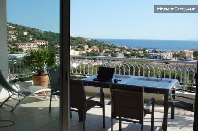 Sea and stunning mountain views