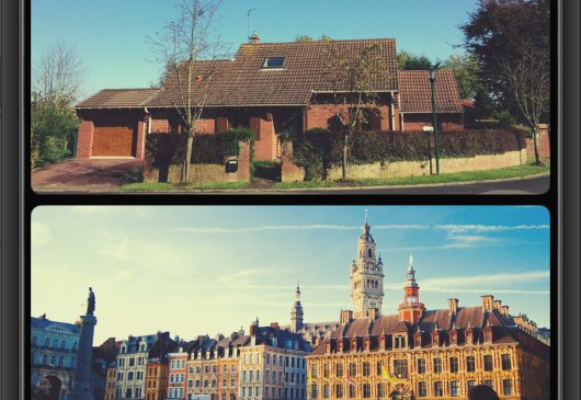 10 min from Lille, calm and space