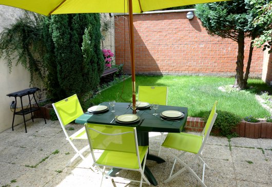 Rental apartment + garden Lille