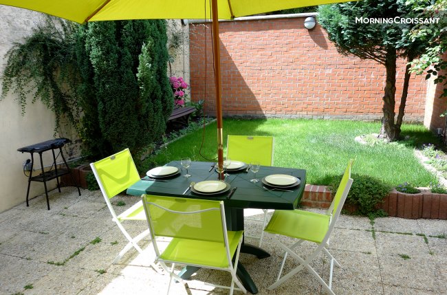 Rental apartment + garden Lille