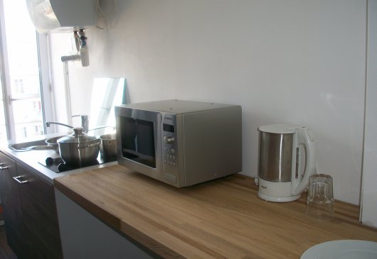 Small flat under the roofs of Paris