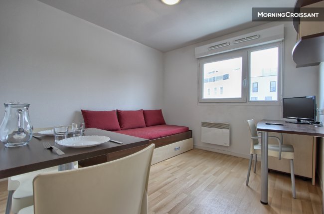 Fully furnished studio near Lille 1