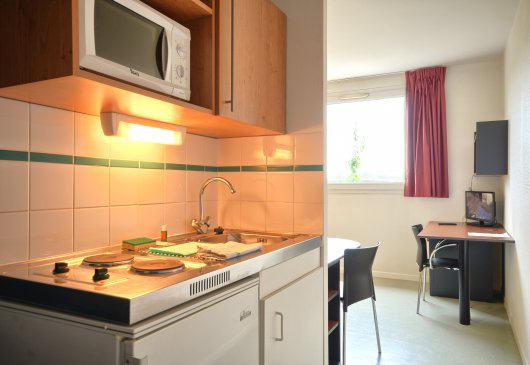 Studio 18 sq.m. for 1 personne 